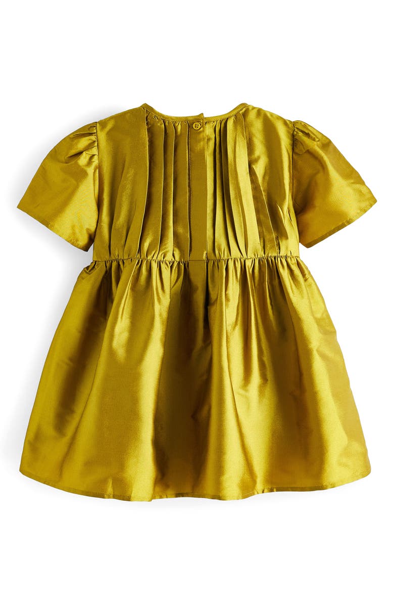 NEXT Kids' Puff Sleeve Taffeta Party Dress, Alternate, color, 