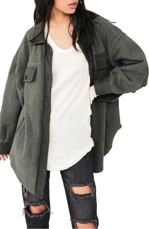 We the Free Ruby Fleece Shirt Jacket