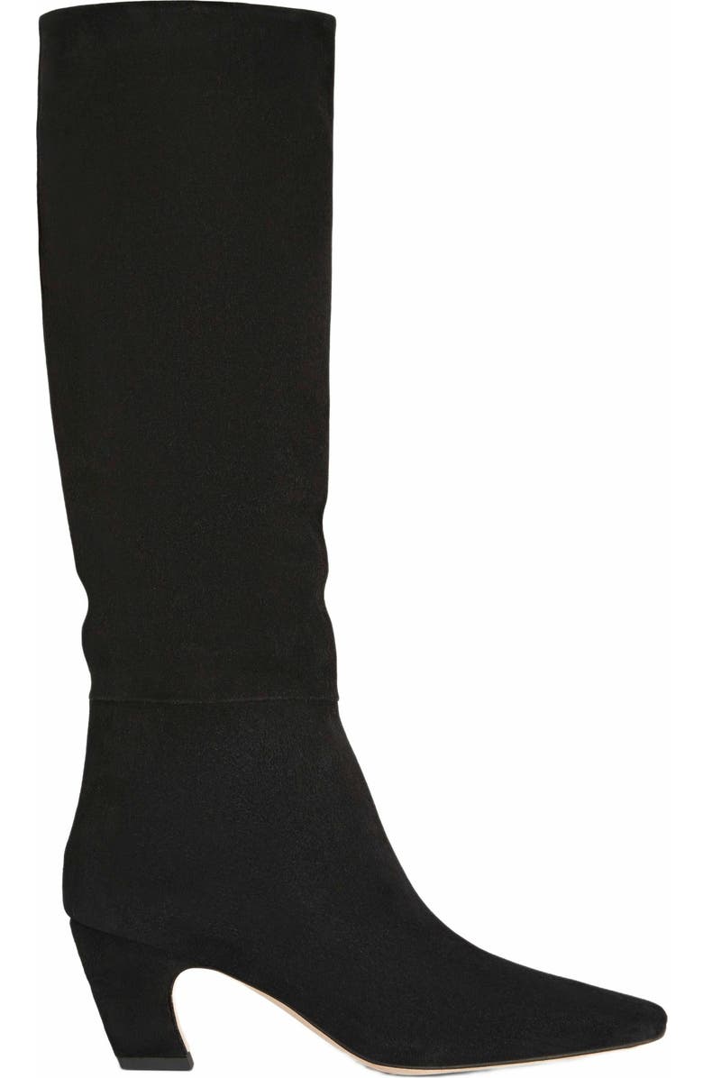 Neil J. Rodgers Meg Knee Boot, Main, color, Black Suede