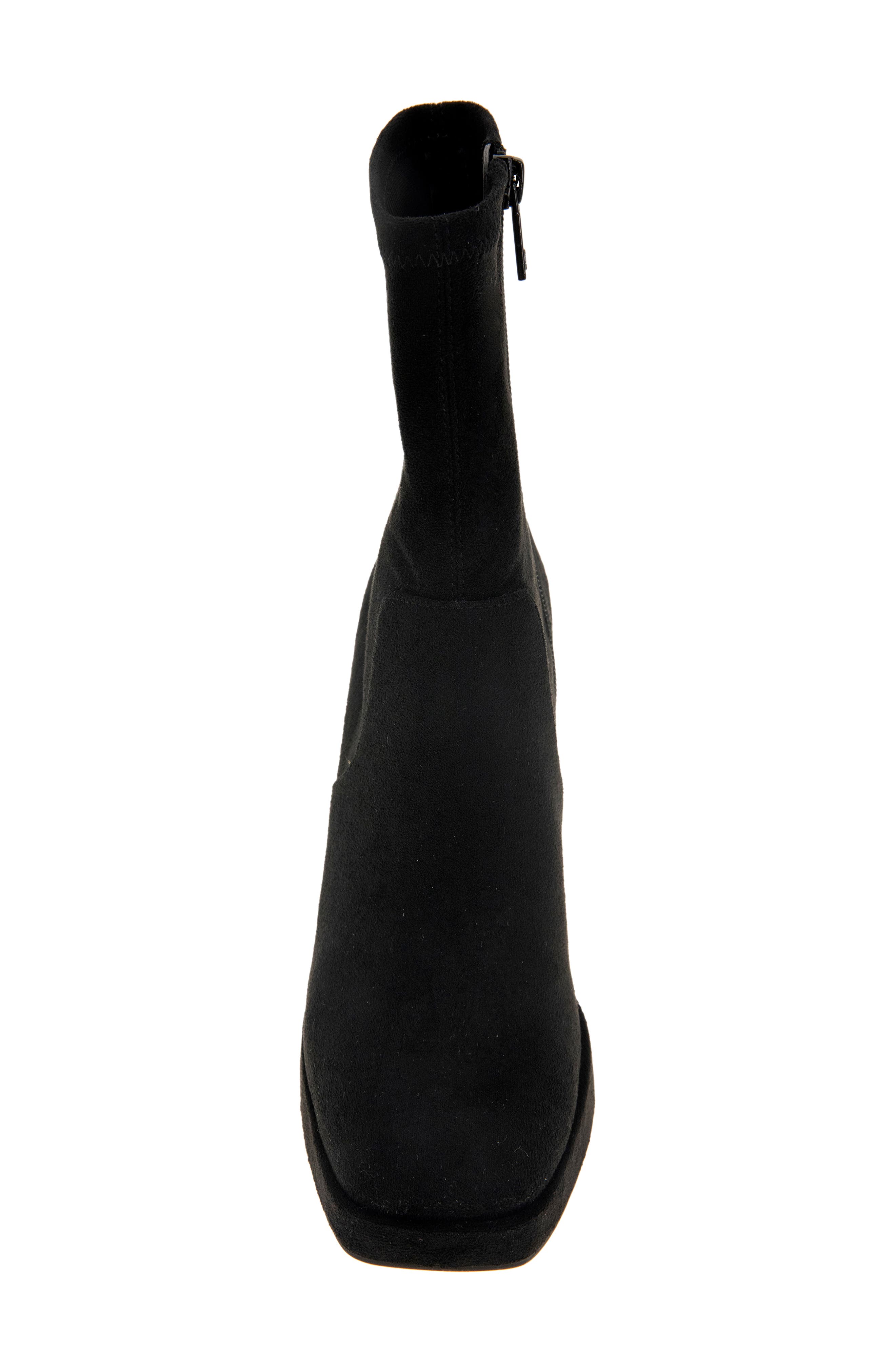 Kenneth Cole Block Heel Stretch Bootie, Alternate, color, 