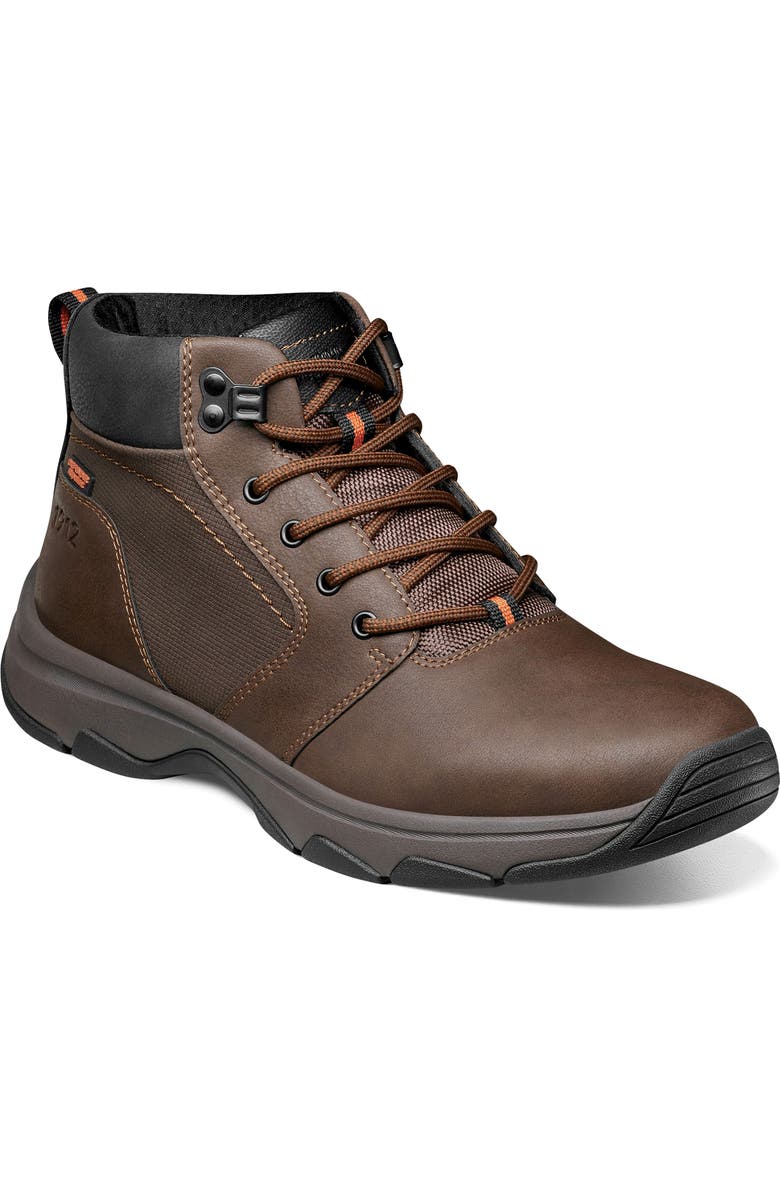NUNN BUSH Excavate Plain Toe Boot - Wide Width Available, Main, color, Brown