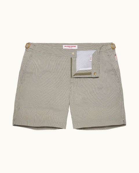 Bulldog Tailored-Fit Swim Shorts