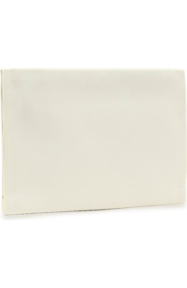 AllSaints Izzy Heart Clutch, Alternate, color, White
