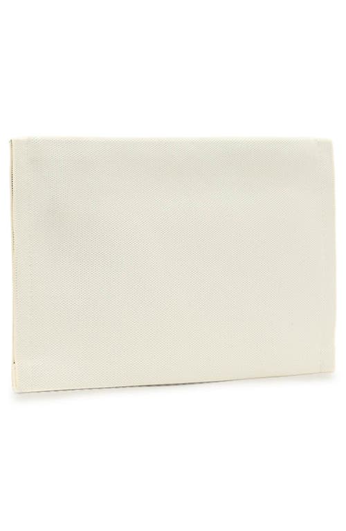 Allsaints Izzy Heart Clutch In White