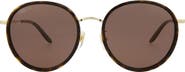 Gucci 55mm Round Sunglasses