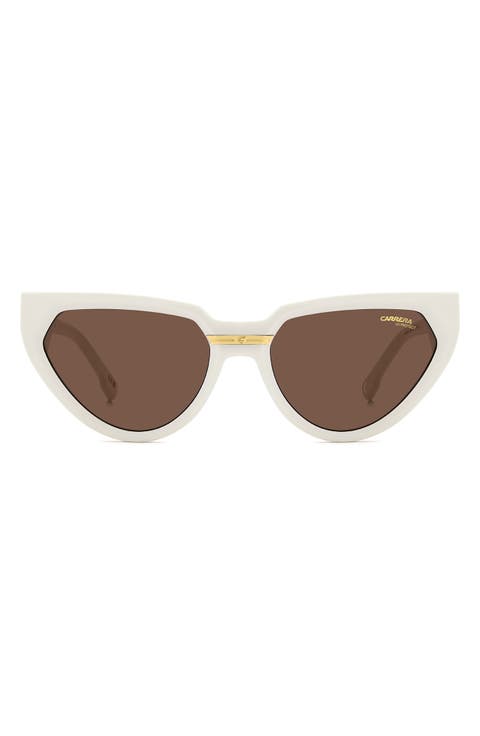 Victory 57mm Butterfly Sunglasses