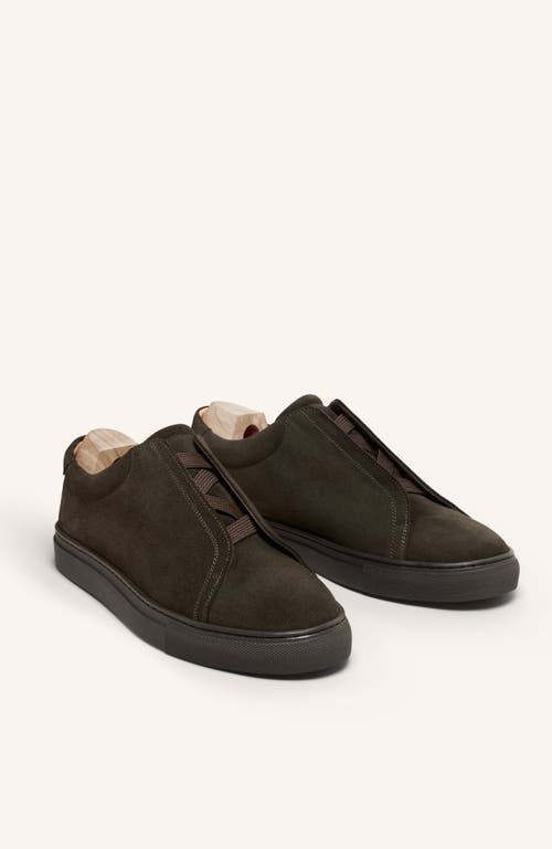 Myrqvist Alnö Elastic Sneakers In Brown