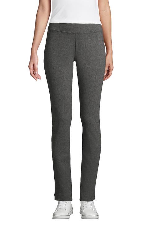 Lands' End Starfish Mid Rise Slim Leg Pants
