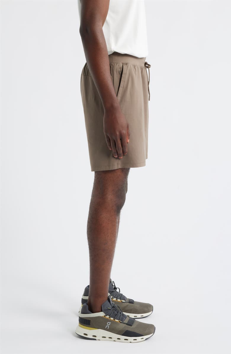 Zella Live In Shorts, Alternate, color, Brown Morel