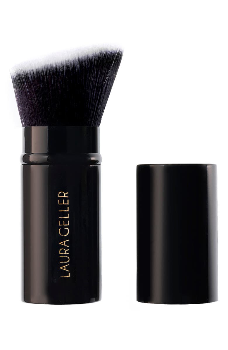 Laura Geller Beauty Retractable Angled Kabuki Brush, Main, color, 