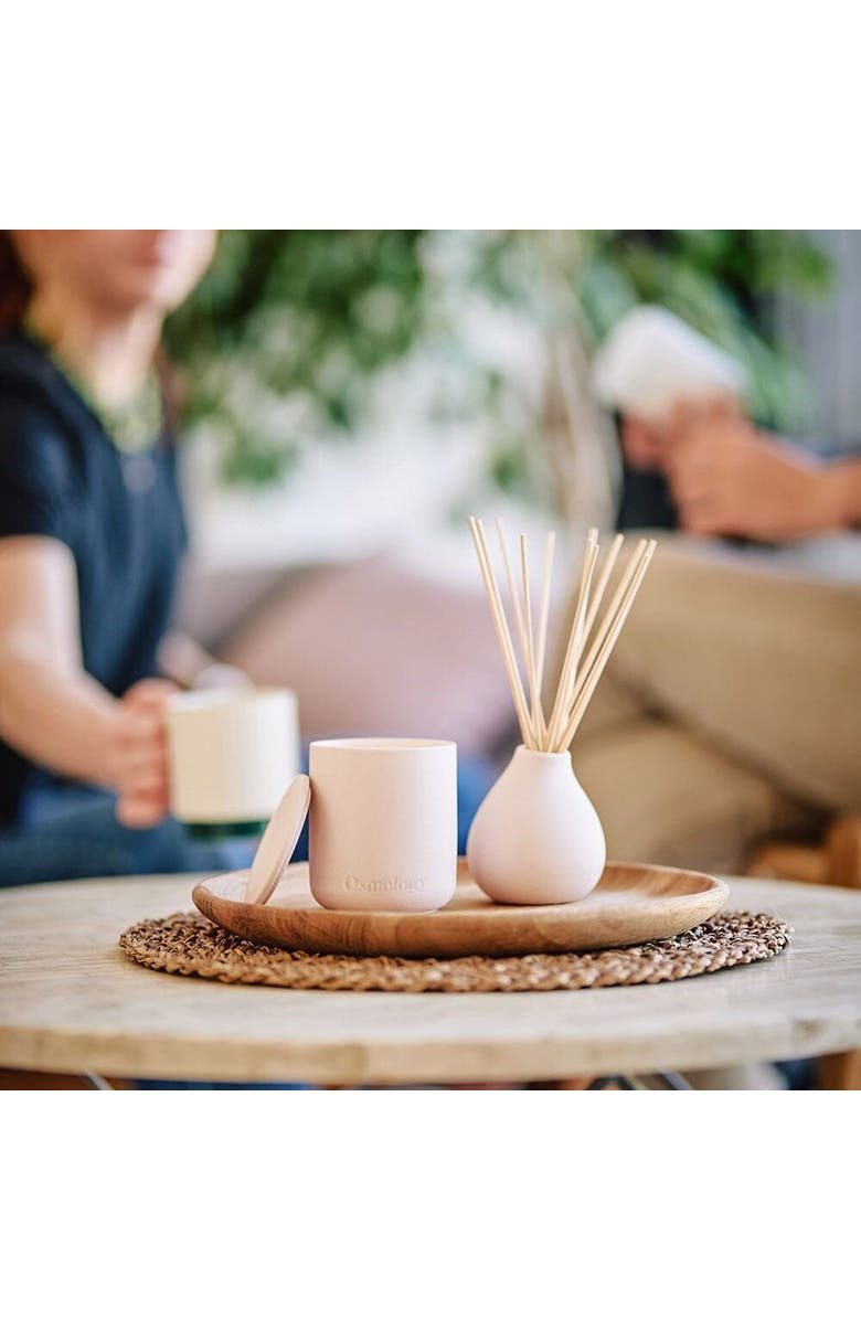 Osmology Parisian Rose Reed Diffuser - Rose Bergamot and Violet, Alternate, color, Pink