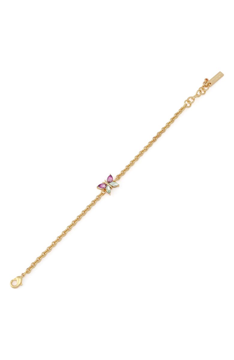 Kurt Geiger London Butterfly Flex Bracelet, Alternate, color, Gold