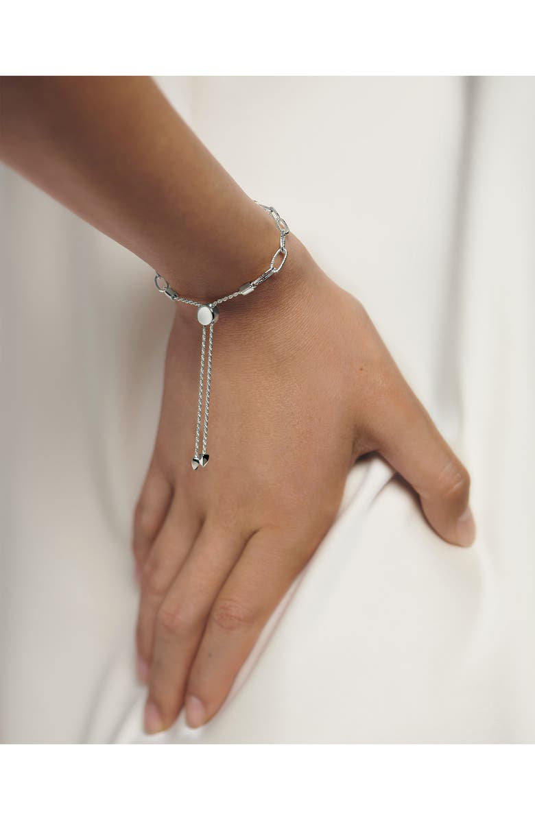 Chain Link Friendship Slider Bracelet