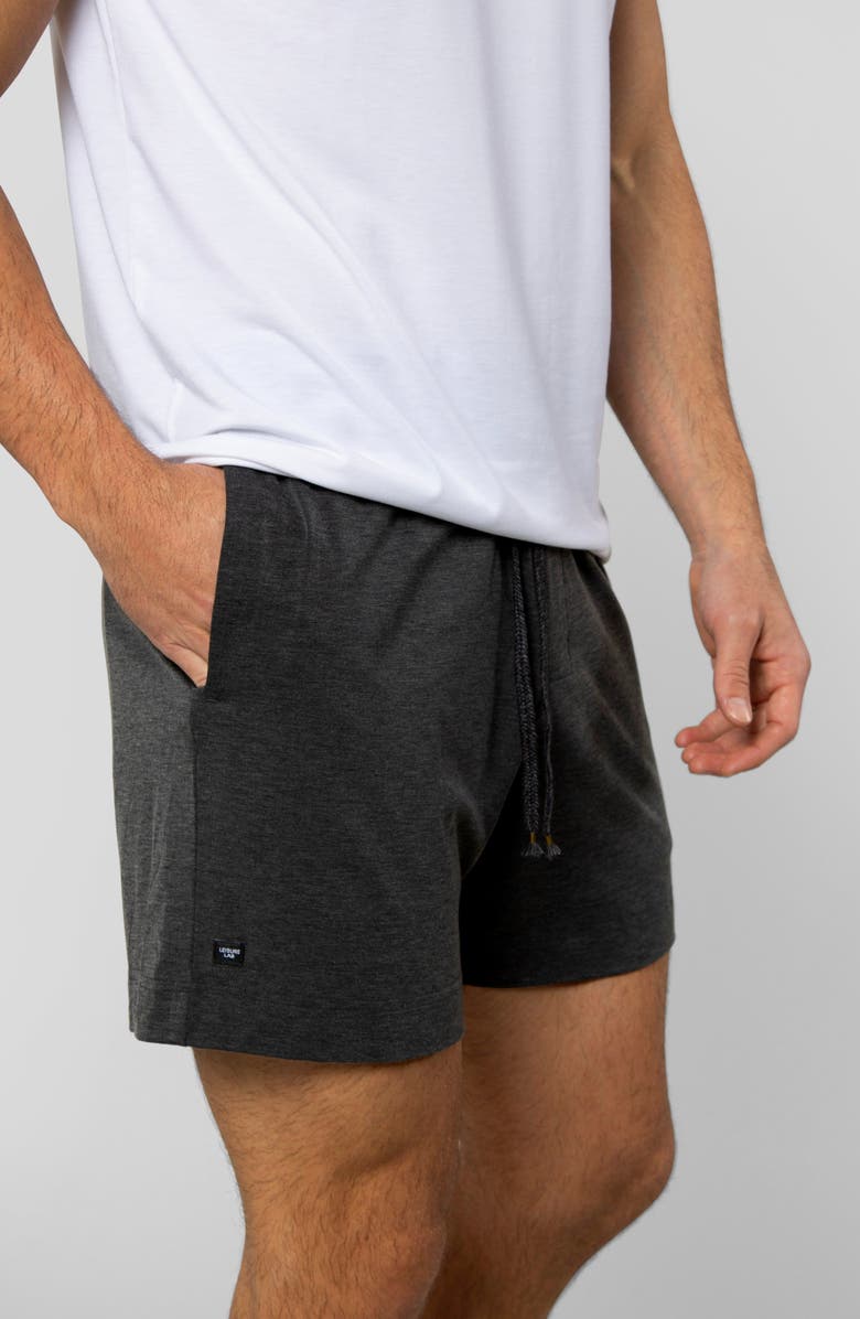 LEISURE LAB T-Short<sup>®</sup>, Alternate, color, Heathered Black
