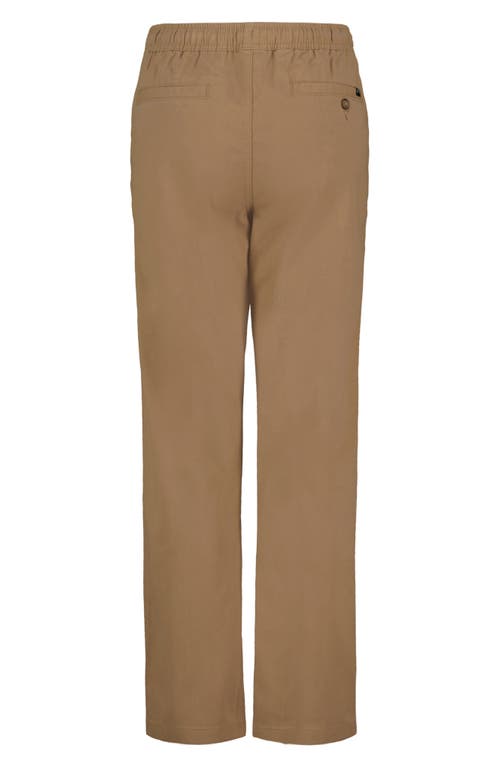 Billabong Larry Twill Drawstring Pants In Brown