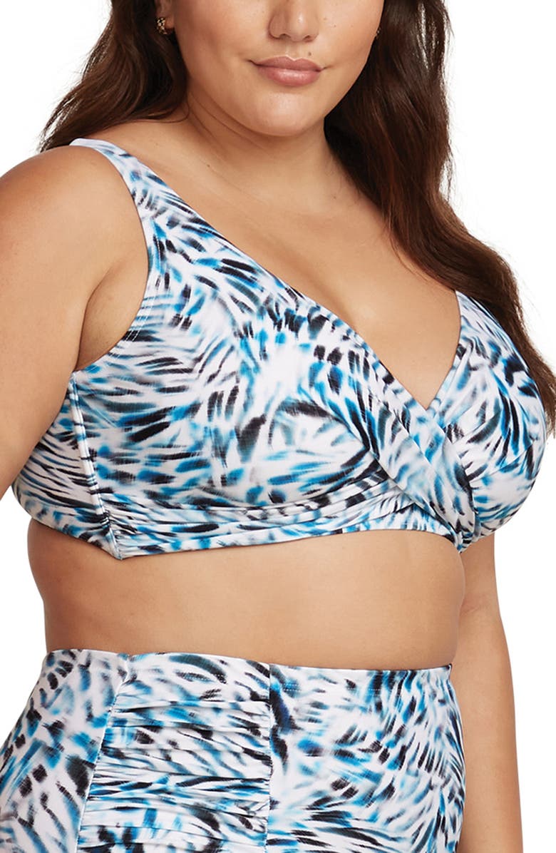 Artesands Ze Blue Delacroix Bikini Top, Alternate, color,