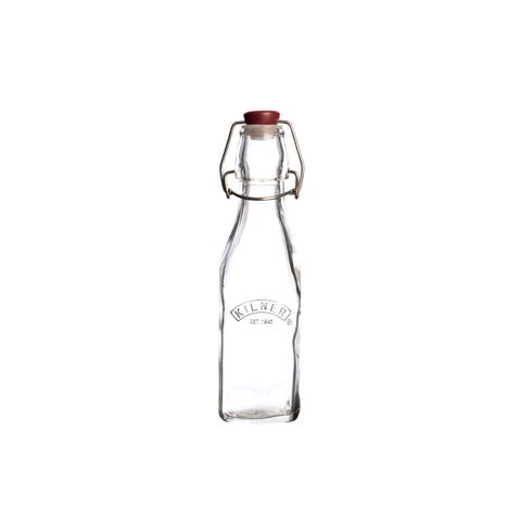Square Swing Top Bottle, 9 Ounce