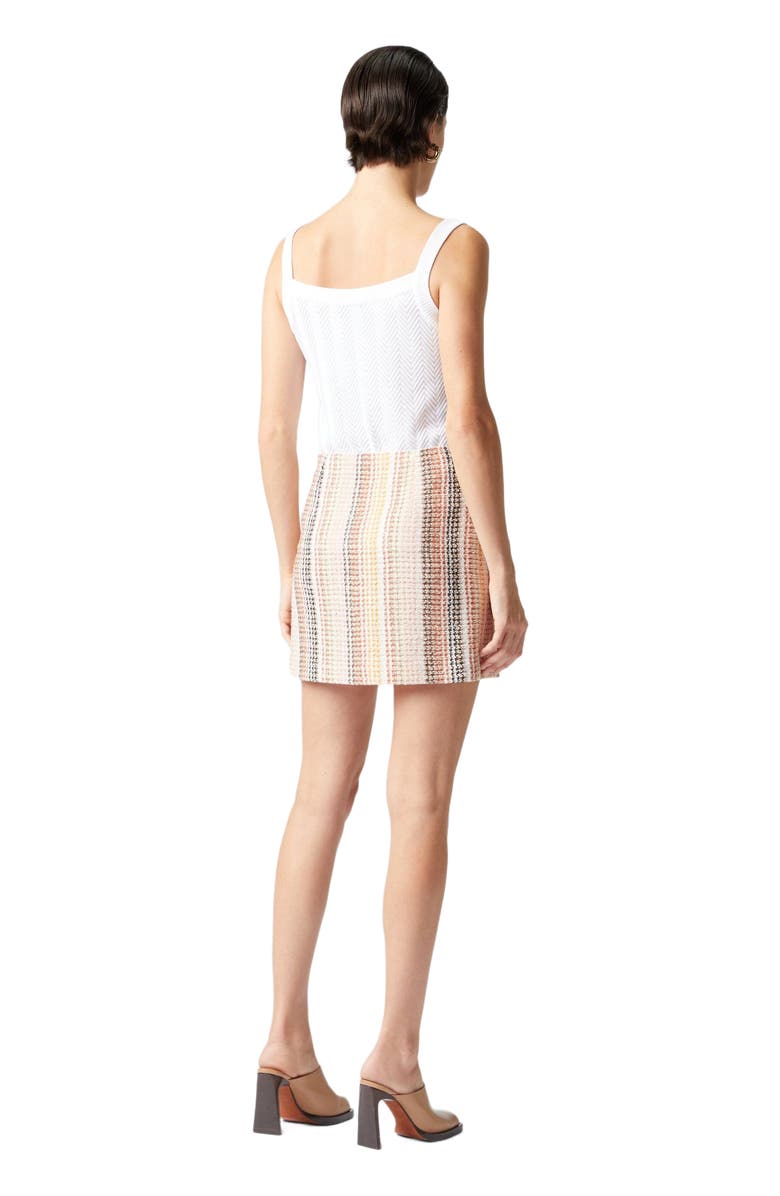 Missoni Caperdoni Motif Cotton Blend Mini Skirt With Slit, Alternate, color, Multicoloured 2