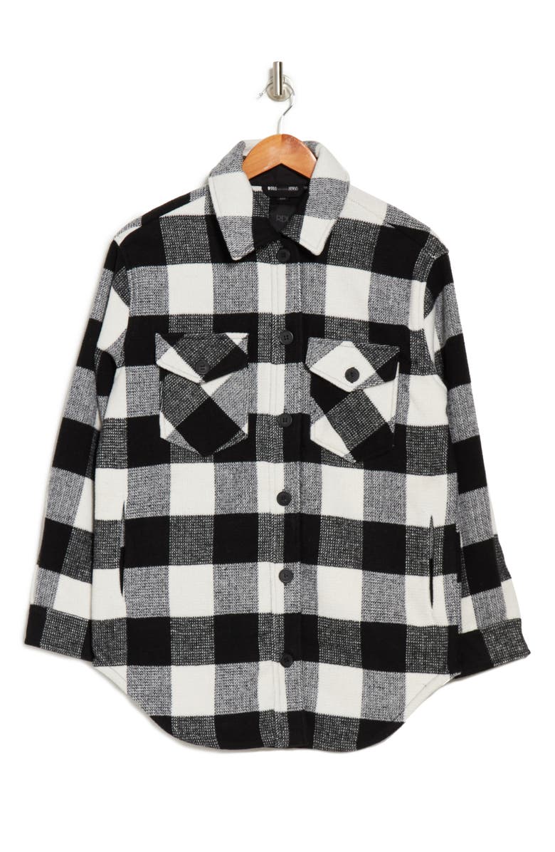 RDI Buffalo Plaid Shirt Jacket, Alternate, color,