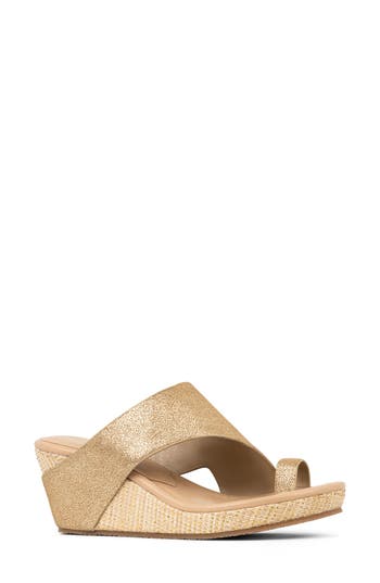 DONALD PLINER DONALD PLINER PLATFORM WEDGE SANDAL