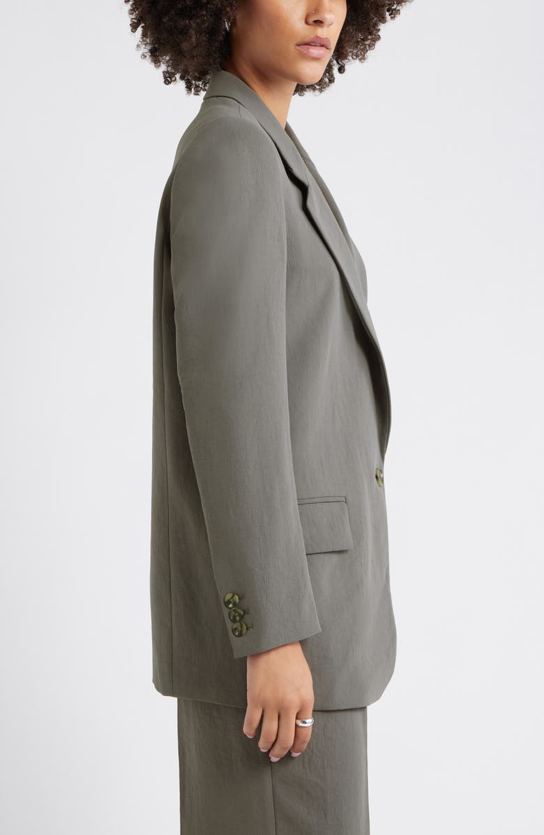 Open Edit The Curator Relaxed Blazer, Alternate, color, Grey Magnet