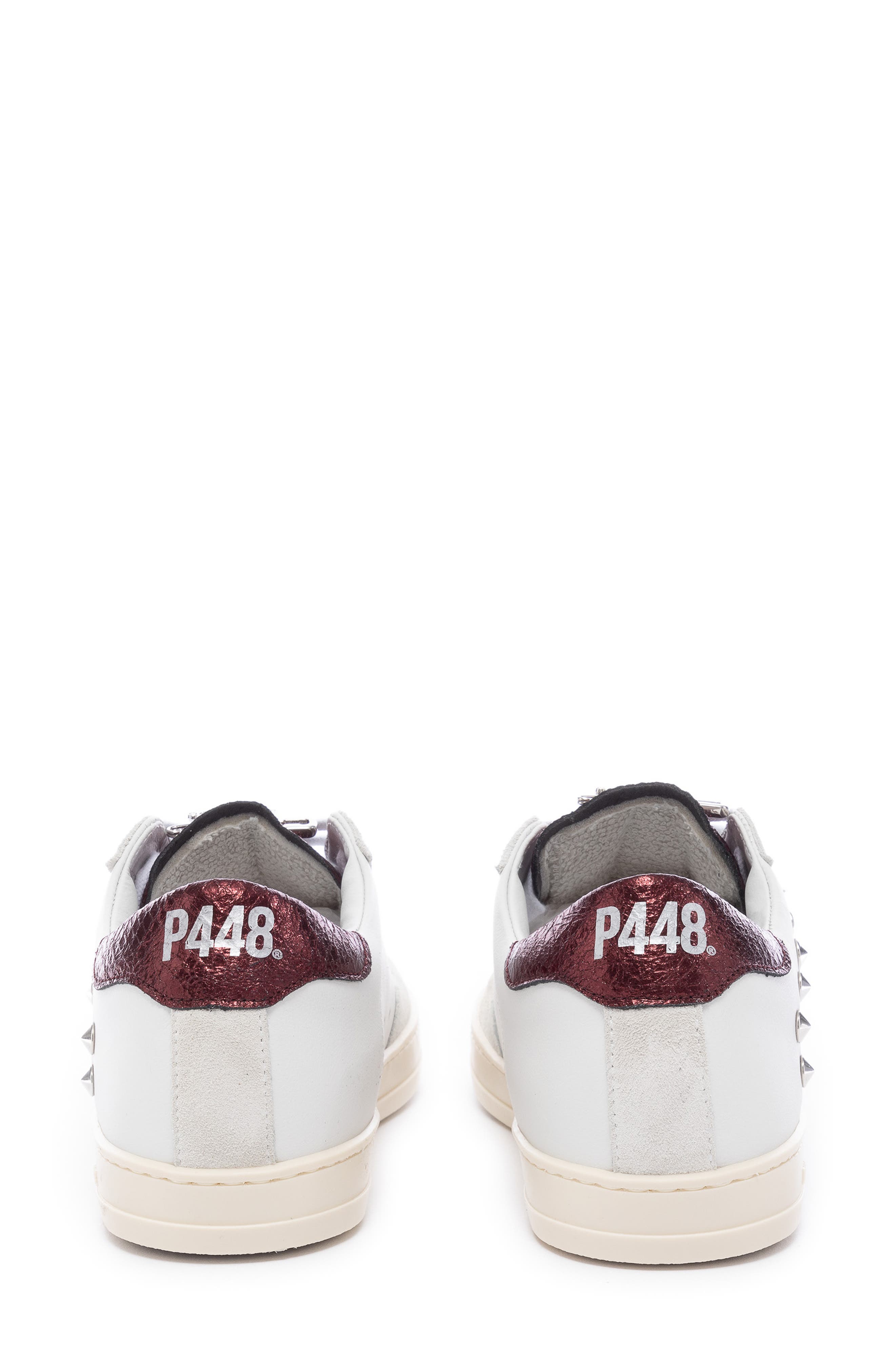 P448 John Stud Sneaker, Alternate, color, White Meltere