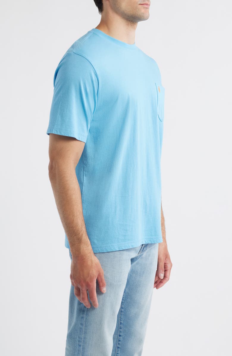 johnnie-O Sun Line Pocket T-Shirt, Alternate, color, Maliblu