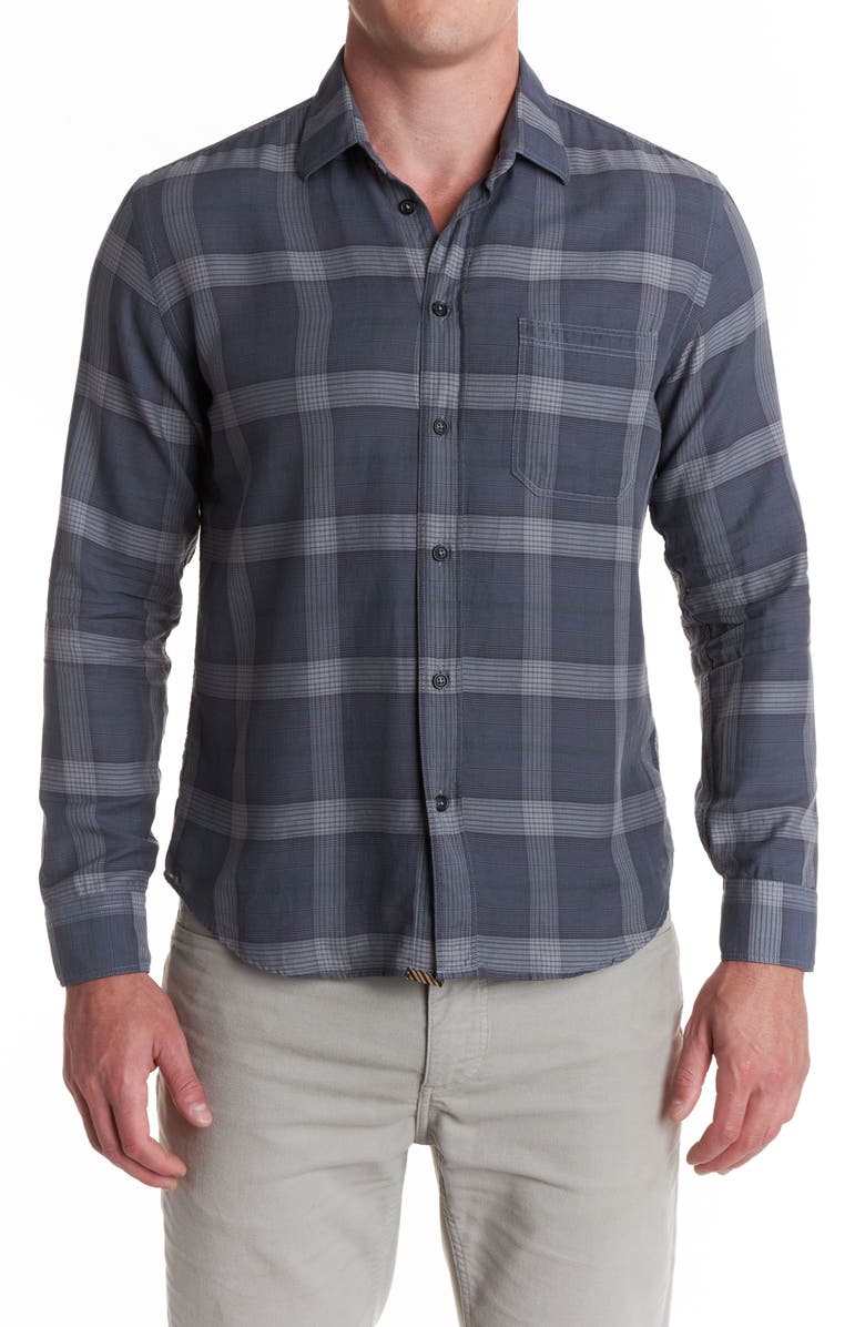 Billy Reid Tuscumbia Standard Fit Plaid Button-Up Shirt, Main, color,