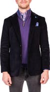 TailorByrd Modern Fit Solid Fine Wale Corduroy Sport Coat