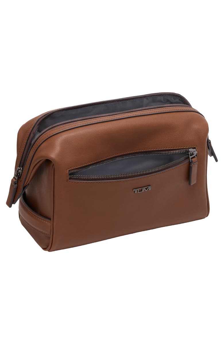 TUMI Framed Travel Kit, Alternate, color, Cognac