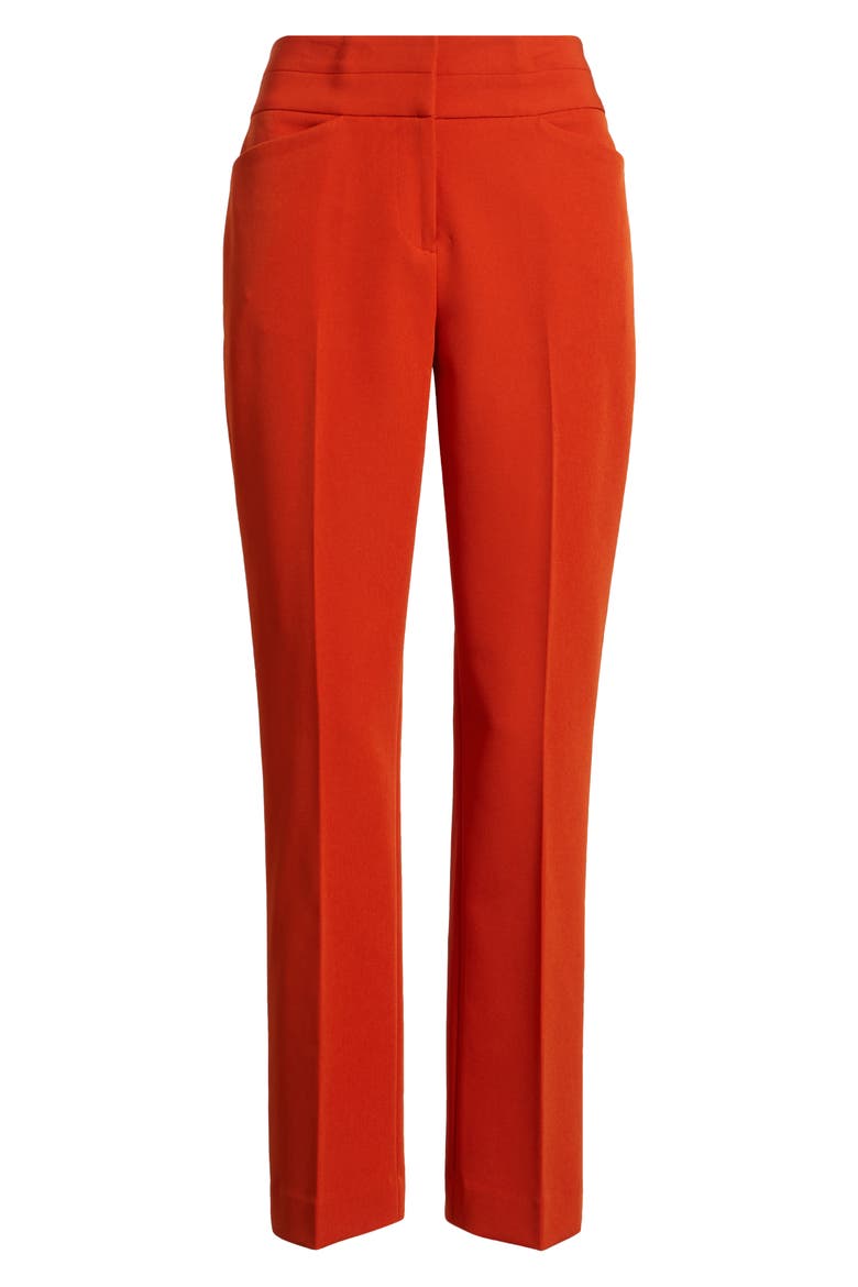 Bootcut Pants, Alternate, color, PERSIMMON
