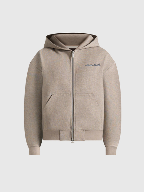 JS002 Unisex Relaxed Fit Zip Hoodie