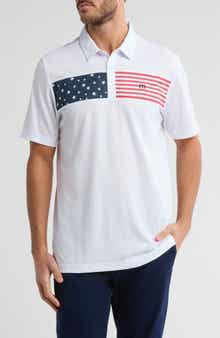 TravisMathew Sea to Sea 2.0 America Graphic Polo