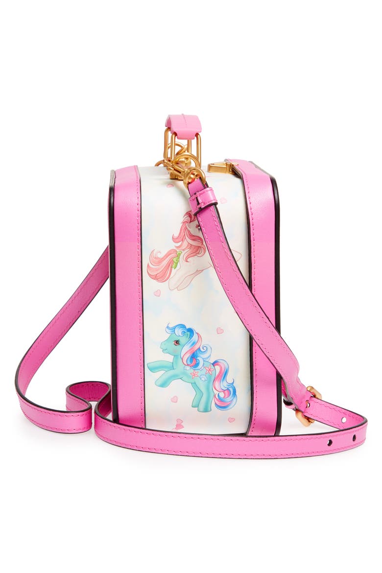 x My Little Pony Leather Lunch Box, Alternate, color, PINK