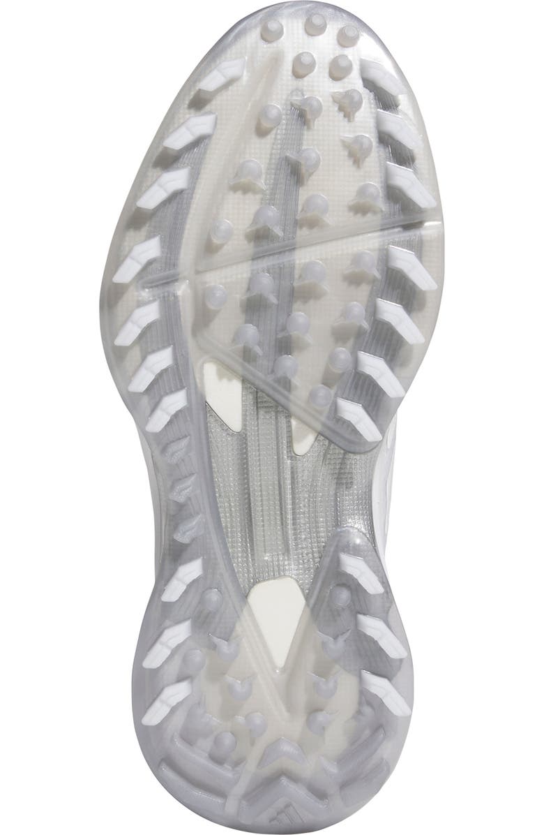 adidas Adizero ZG Golf Shoe, Alternate, color, White/ Silver Met./ Grey Two