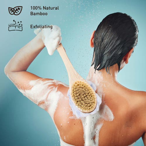 Pursonic Exfoliation Essentials Kit Dual Brush, Bath Body Brush, & 4 In Beige