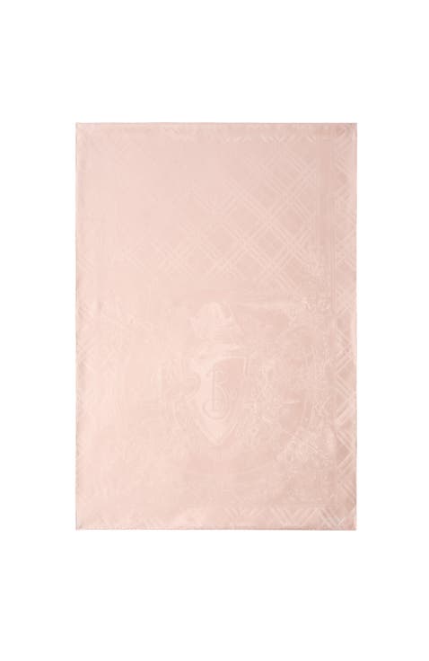 Floral Crest Silk Scarf