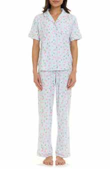 Flora By Flora Nikrooz Gabriella Piped Jersey Pajamas