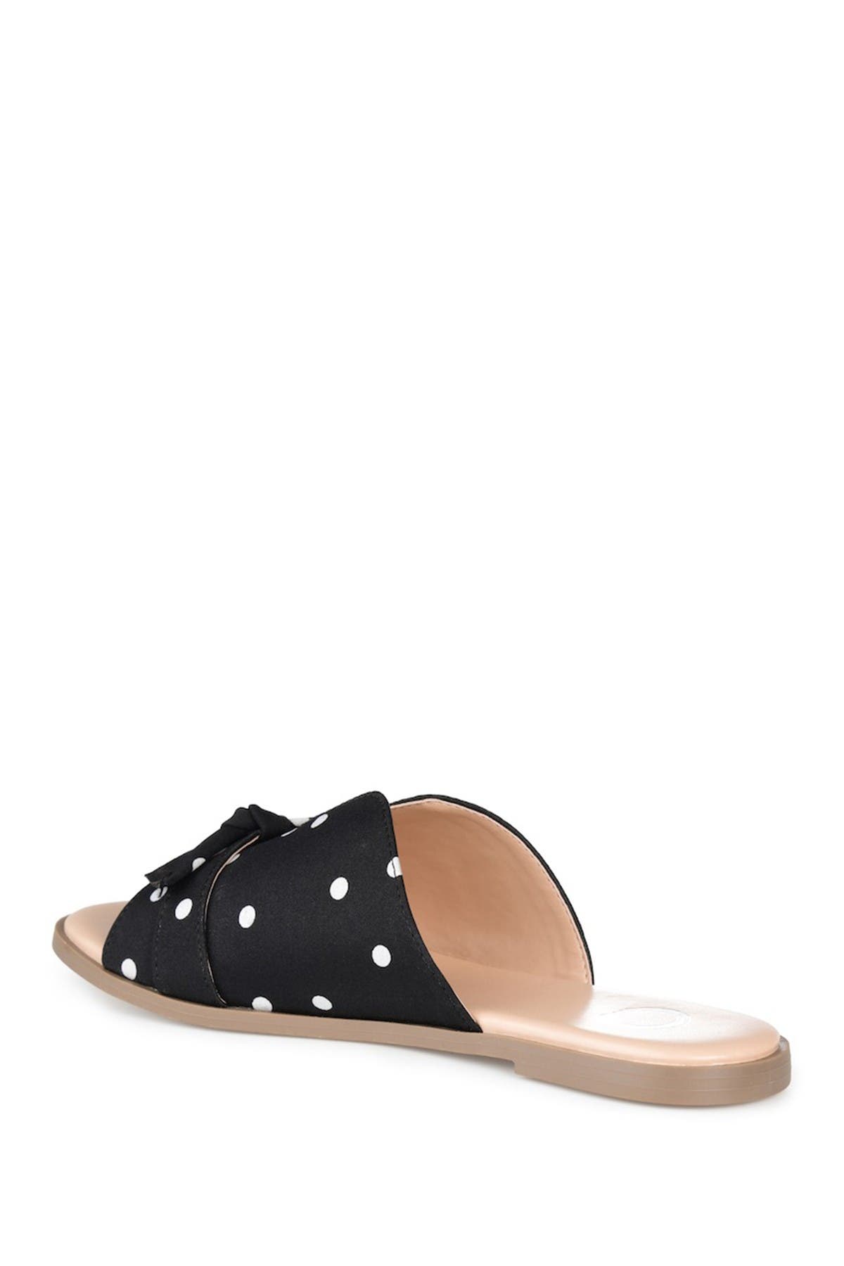 JOURNEE Lillian Bow Slide Sandal, Alternate, color, 