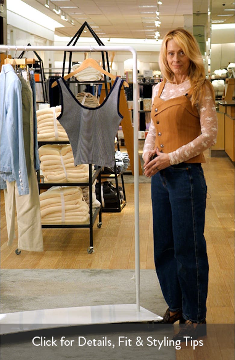 Stretch Cotton Crop Ringer Tank, sales video thumbnail