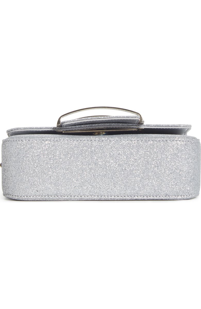 Roger Vivier Très Vivier Glitter Crossbody Bag, Alternate, color,