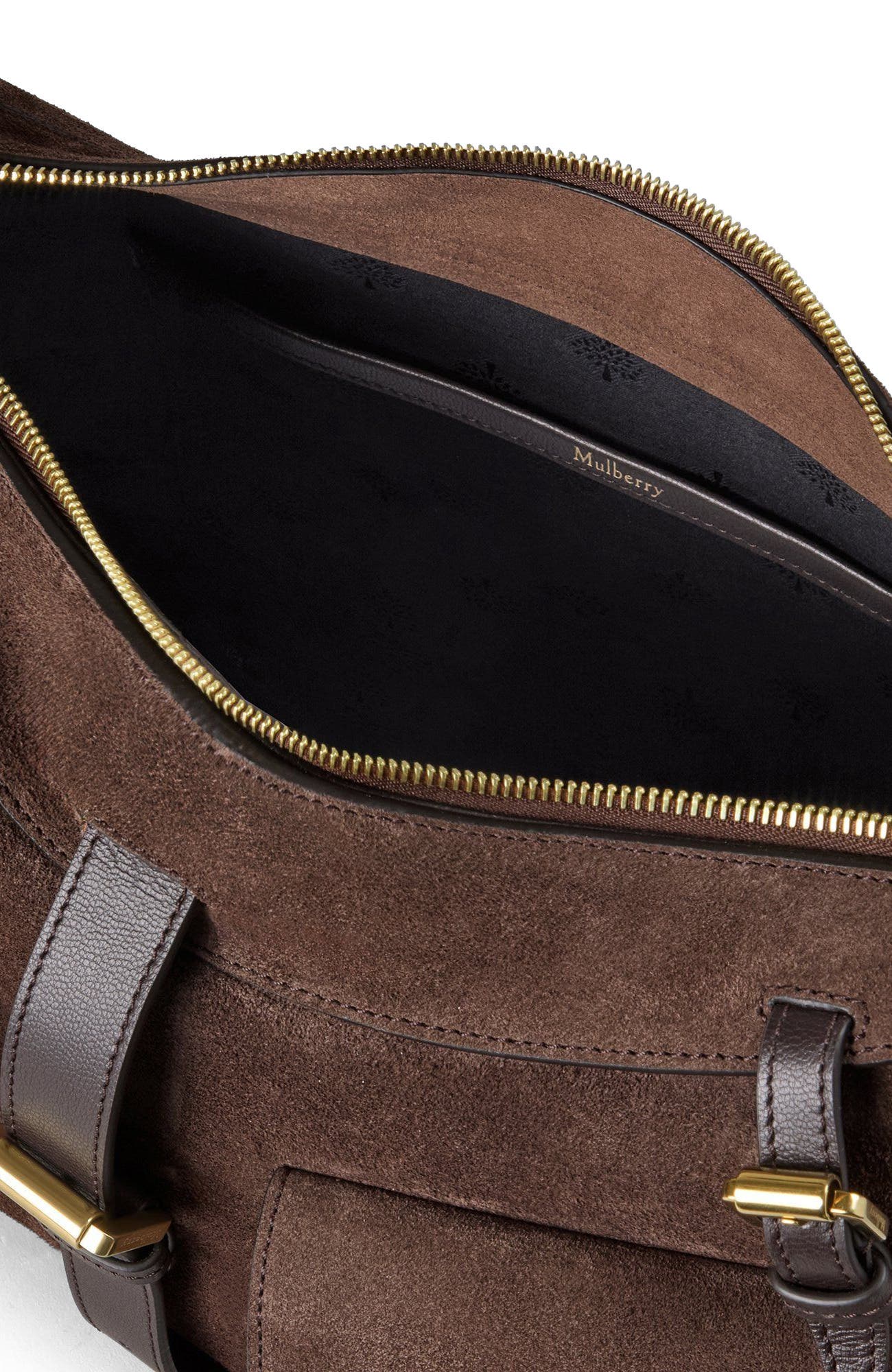 Mulberry Roxanne Shoulder Bag, Alternate, color, Chocolate