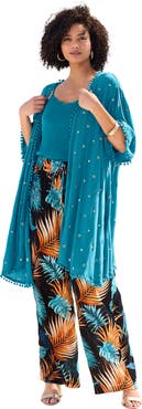 Roaman's Crochet Detailed Wrap