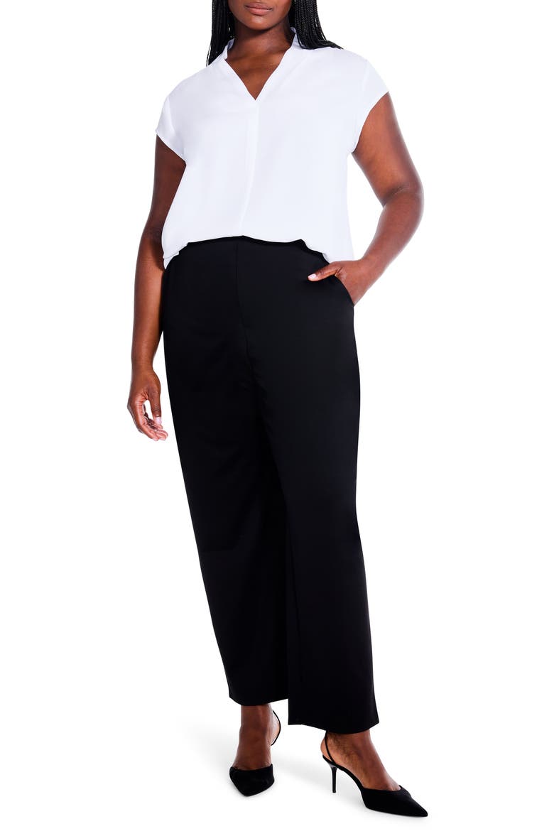 Day to Night Cap Sleeve Top, Alternate, color, PAPER WHITE