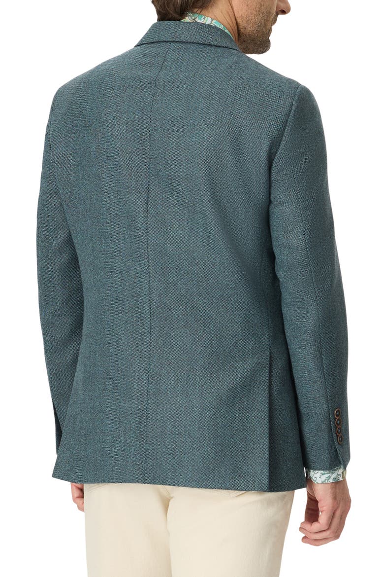 Galadean Wool Blend Sport Coat, Alternate, color, TEAL