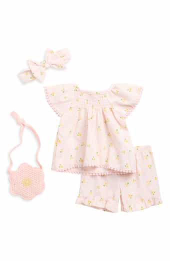 Rachel Zoe Kids' 4-Piece Seersucker Short Set