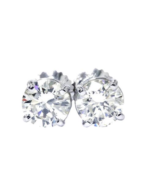 3/8Ct Lab Grown Diamond Studs 14k Gold