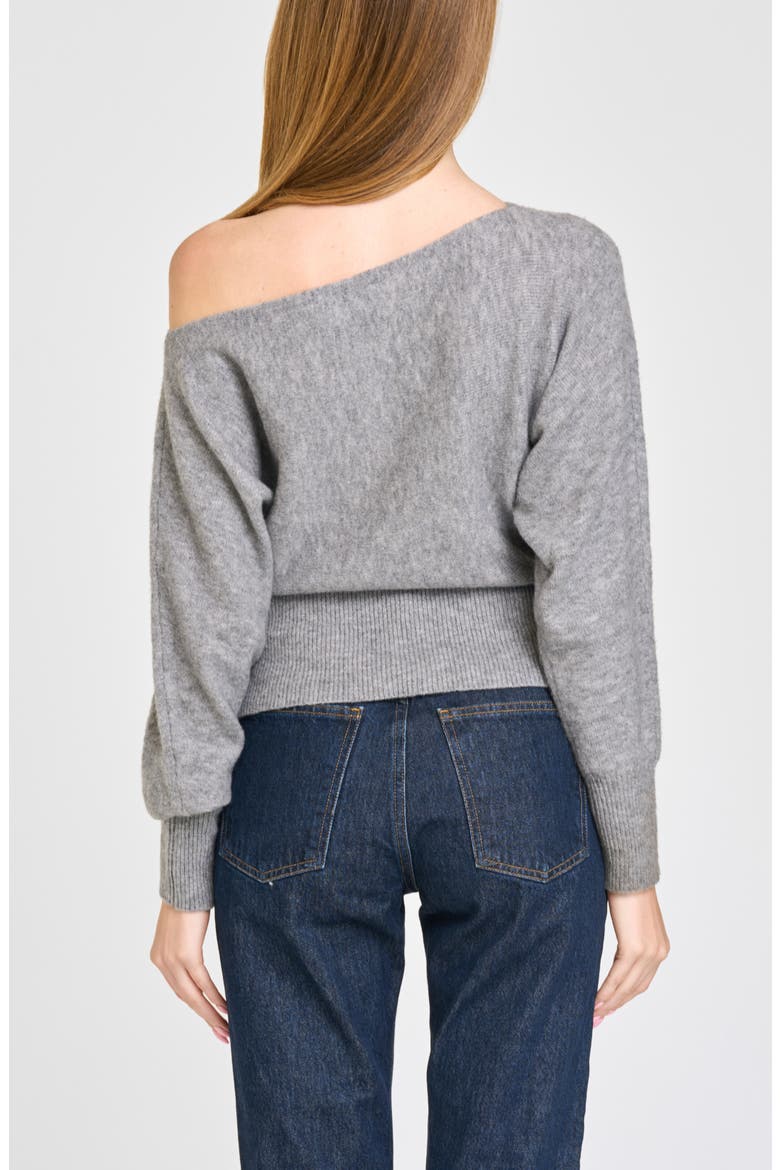 Annelisa Boatneck Sweater, Alternate, color, HEATHER GREY