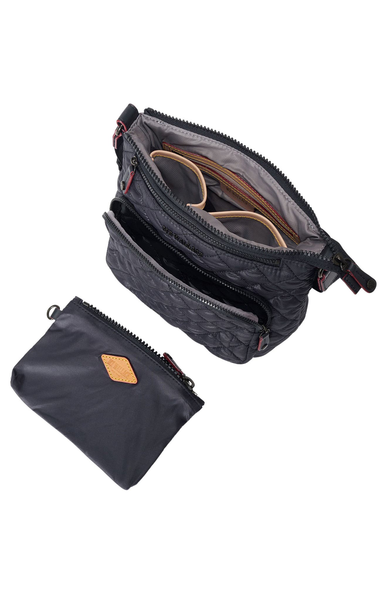 MZ Wallace Metro Scout Deluxe Crossbody Bag, Alternate, color, 