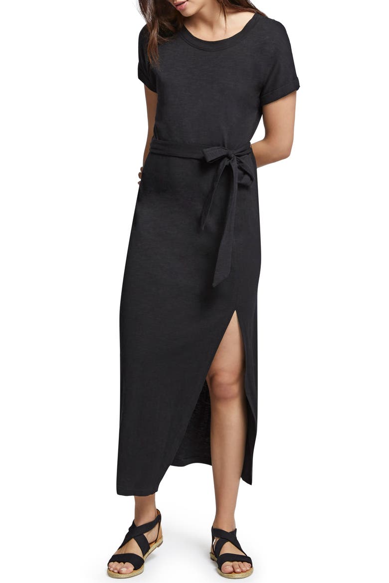 Isle Maxi Dress, Alternate, color, BLACK